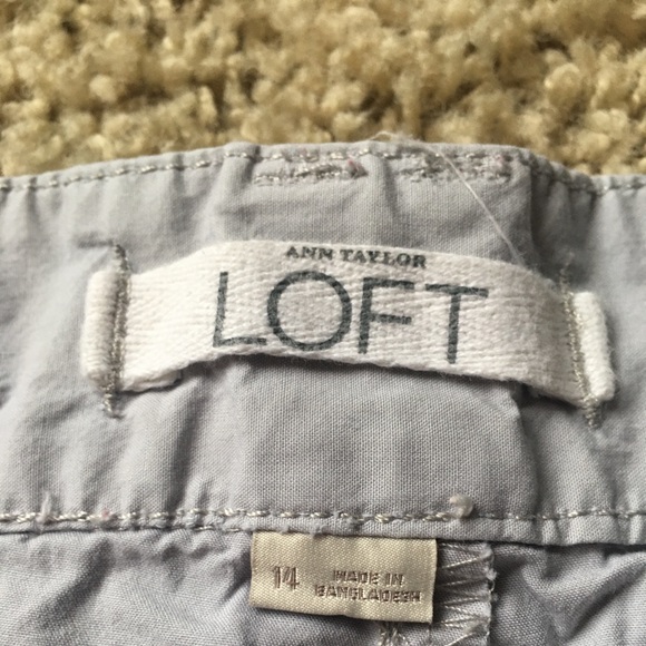 Size 14 Loft Gray 5inch shorts - Picture 1 of 4